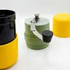 Kit Viajero: Molino Manual Portatil Para Café Todo En Uno