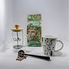 Kit Prensa Francesa + Cuchara De Acero + Taza + Café