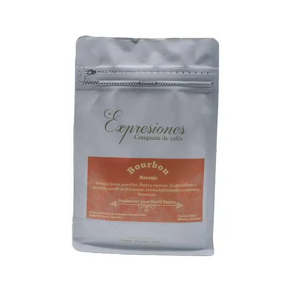 Cafe Expresiones Bourbon Naranja
