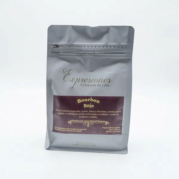 Cafe Expresiones Bourbon Rojo